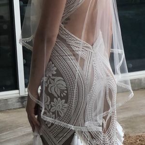 Sara Gabriel - Lesley Veil - White Tulle